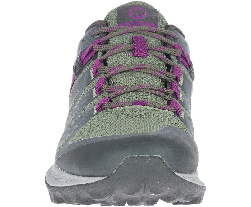 Merrell Hiking Shoes Olive - Zion FST Waterproof - Womens 97WBMUHDK